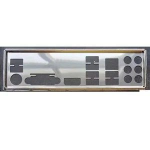 Protector de E/S para GIGABYTE B450 AORUS M/B450M AORUS ELITE placa posterior escudo de E/S - Imagen 1 de 2