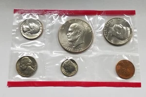 1976 Partial Uncirculated Coin Set U.S Mint | Denver |  Eisenhower Ike Dollar - Picture 1 of 2