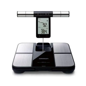 OMRON HBF-702T Body Composition Body Scan Digital Monitor Bluetooth schwarz NEU - Bild 1 von 5