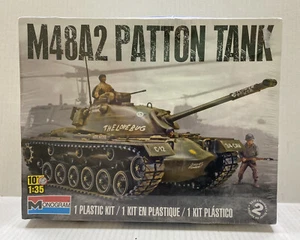 Monogram M48A2 Israeli Patton Tank 1:35 Scale Model Kit Level 2 - NEW SEALED - Picture 1 of 7