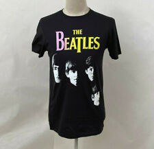 The Beatles Men's T-Shirt Meet the Beatles! Black Size M NEW McCartney Lennon 