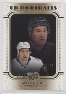 2019-20 Upper Deck UD Portraits Gold /25 Mark Stone #P-28