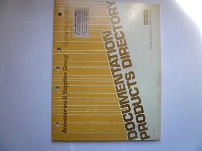 DEC Digital Equipment : Documentation Products Directory 1980 - Photo 1/4