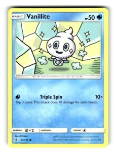 Pokemon S&M Guardians Rising Vanillite 33/145 - Picture 1 of 4