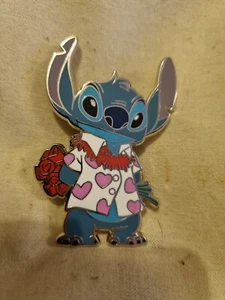 Disney Trading Pins DLP Stitch in Hawaii shirt with flowers Lilo & Stitch Pin - Picture 1 of 2