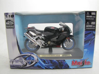 Maisto Aprilia 2006 RSV 1000R Motorrad - Spezial Edition - 1:18 - Bild 1 von 4