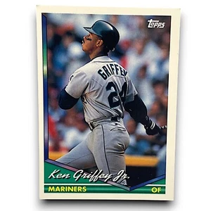1994 Topps Ken Griffey JR Parallel Karte #400 Seattle Mariners Baseball - Bild 1 von 2
