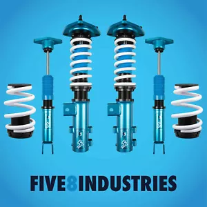 Five8 Industries For 11-15 Kia Optima Full Coilovers Height Adjustable - Picture 1 of 4