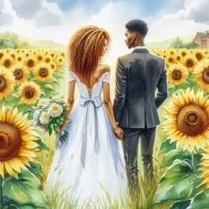 ON YOUR WEDDING (17) CROSS STITCH PATTERN - Picture 1 of 2