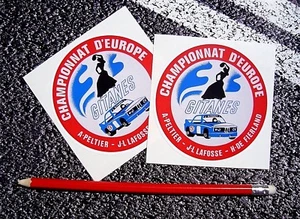  ZITANEN Classic Aufkleber BMW CSL EUROPAMEISTERSCHAFT Rennwagen TABACCO  - Bild 1 von 1