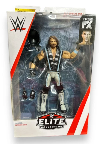 AJ Styles - WWE Elite Collection Action Figure 2018 Top Picks Mattel NEW in Box Cover