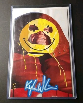Kyle Willis Remarque Signed CAPTAIN MARVEL #47 ALEX ROSS TIMELESS JUGGERNAUT COA - Image 1 of 4