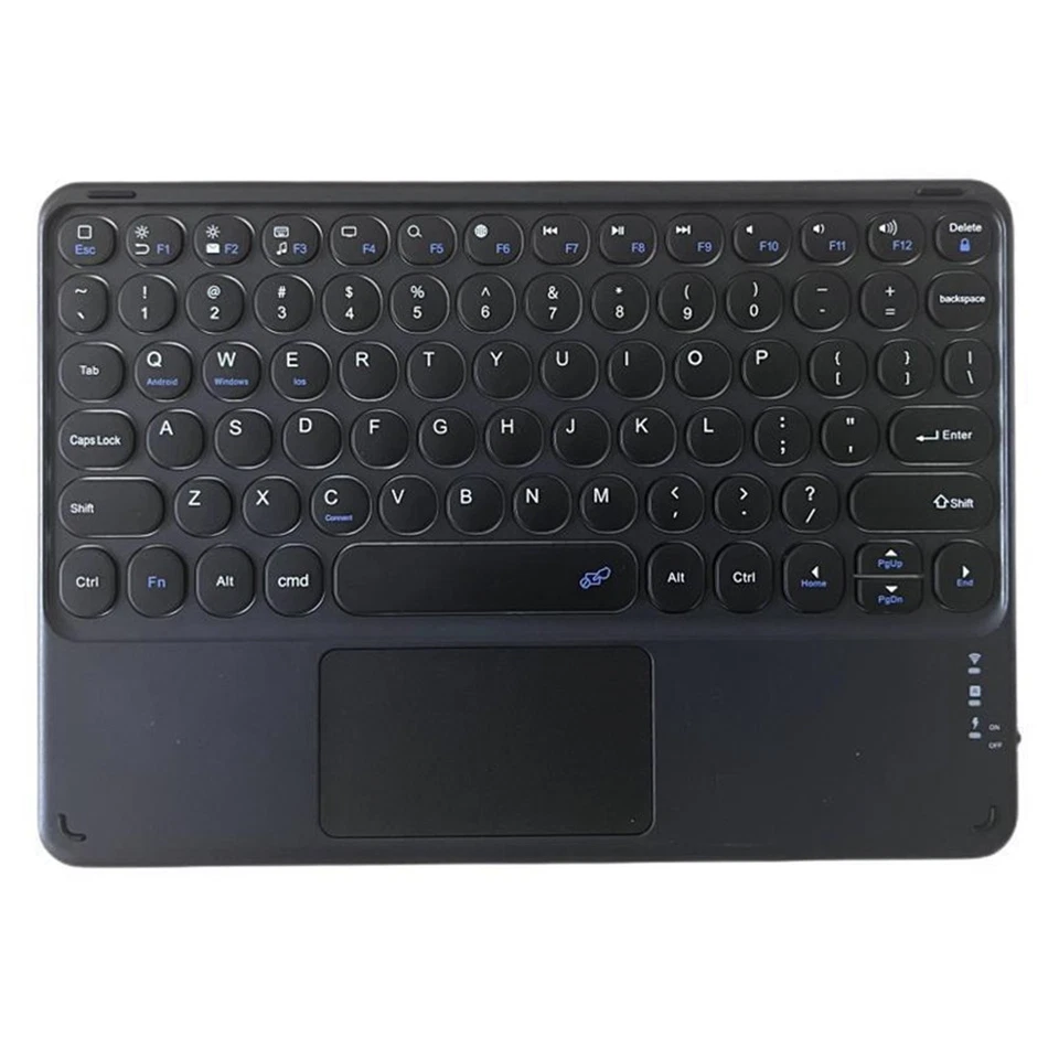 Tastiera  Bluetooth  78  Gaming Office Tastiera Ricaricabile Touchpad 5043 - Immagine 1 di 1
