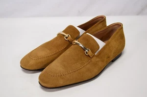 NEU Reiss Nelson Wildleder Bit Halbschuhe Tabak Hellbraun Braun EU42 US 9 Herren - Bild 1 von 8