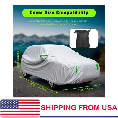 Cubierta de coche impermeable exterior protección contra el polvo para Mercedes-Benz Clase ML250 ML350 Foto 1 de 4