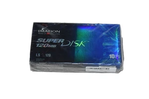 Imation Super Disk 120MB LS-120 Disketten 10 Stück - Neu in OVP versiegelt - Bild 1 von 3