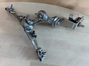 Custom Built Rack Tom Holder Suspension RIMS Style Mount Hoop Clamp 50s Vtg Nckl - Picture 1 of 6