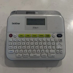 Brother P-touch Label Maker PT-D400 No AC Adaptor Tested Works - Picture 1 of 4