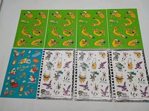 LOTE de hojas de pegatinas vintage 1995 Ren & Stimpy Aaahh! Dibujos animados de CatDog de monstruos reales - Imagen 1 de 13