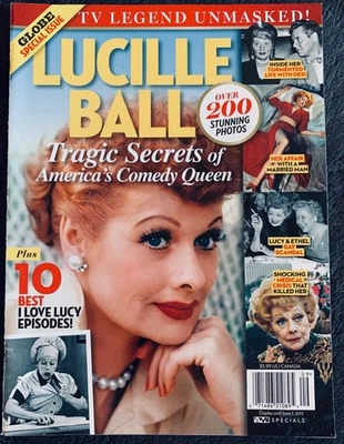 Lucille Ball Special Edition Tribute Magazine Career Family Secrets Affair Death - Image 1 of 3
