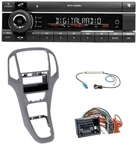 Kienzle Bluetooth MP3 USB DAB Autoradio für Opel Astra J ab 2009 Titan grau - Bild 1 von 6