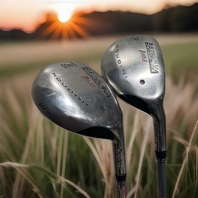 Tour Edge JMAX Ladies Bazooka Iron Woods 3 & 5  RH  Graphite 16° & 18° UPC 214 - Image 1 of 4