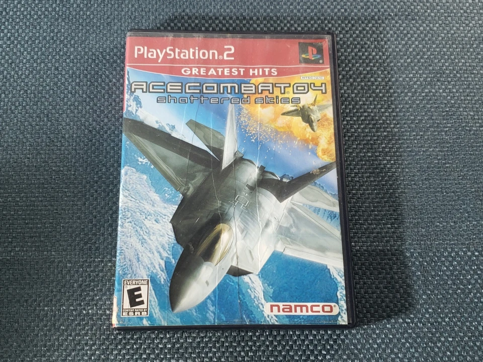 ACE COMBAT 4 SHATTERED SKIES PLAYSTATION 2 VIDEO GAME COMPLETE - Image 1 of 3