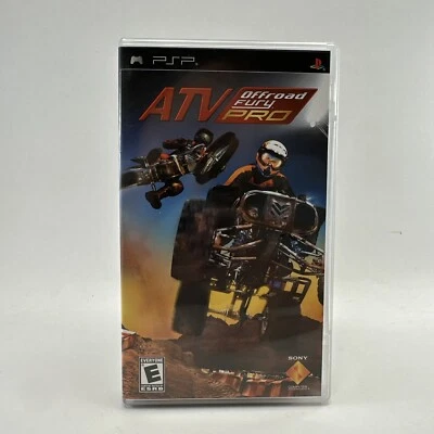 ATV OFFROAD FURY PRO Sony PSP, 2006 Complete CIB Black Label With reg Card NM - Image 1 of 4