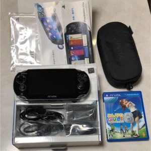 ps Playstation vita  PCH-1000 ZA01 black  console Only From japan  W/box Game - Picture 1 of 3