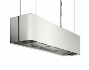Airforce Aria / Villa XXL Campana De Isla 100 X 35 Cm Blanca Acero Inoxidable + - Imagen 1 de 4