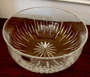 Stunning Atlantis Leaded Crystal Bowl 8 1/4” Diameter - Picture 1 of 4