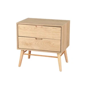 Artiss Bedside Table Drawers Side End Table Storage Cabinet Nightstand Oak GINO - Picture 1 of 7