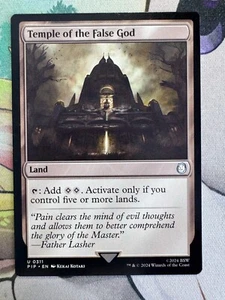 Temple of the False God Nonfoil/Regular Magic the Gathering TCG MTGB234 - Picture 1 of 1