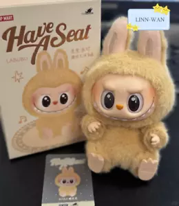 AUTHENTIC POP MART LABUBU The Monsters Have A Seat Vinyl Plush Sealed Bag HOT!!! - Picture 1 of 12