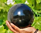 Large 150MM Black Tourmaline Quartz Crystal Healing Energy Stone Sphere Globe