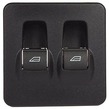 Interruptor de ventana eléctrica SW-7261 Motorcraft lado conductor o pasajero delantero nuevo negro Foto 1 de 1