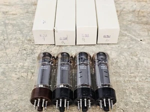 Tesla EL34 6CA7 Tubes Quad NEW Mullard Hifi Scott Guitar Hifi Amp Czech - Picture 1 of 8