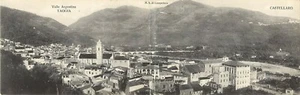 Postal doble panorámica; Valle Argentina Taggia, Castellaro Italia Liguria - Imagen 1 de 2