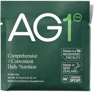 AG1 Athletic Greens: 1 Individual Single Serving Powder Supplement Travel Packet - Picture 1 of 1