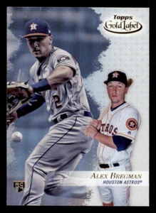 2017 Topps Gold Label Class 1 #21 Alex Bregman RC - Imagen 1 de 2