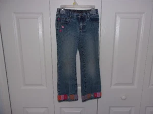 Girls jeans by Zana-di in size 6X, great shape, 70's look, really cute, - Picture 1 of 7