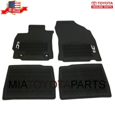 Alfombrillas originales Toyota Scion tC OEM PT206-21145-20 para todo tipo de clima Foto 1 de 4