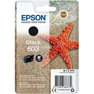 Epson Cartuccia 603 – nero Originale C13T03U14010 150 stampe - Picture 1 of 1