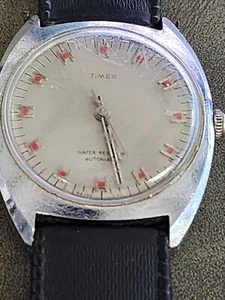 VINTAGE TIMEX MENS WRIST WATCH AUTOMATIC MECHANICAL 46150-3173 WORKS VISCOUNT - Picture 1 of 9
