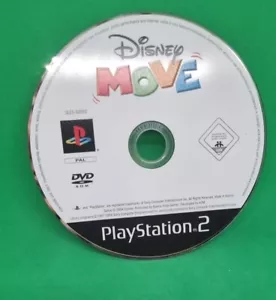 Disney Move PS2 Sony PlayStation Game PAL - Eyetoy Game - Disc Only - Foto 1 di 1