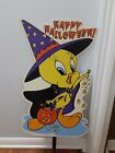 Rare Vintage 1998 Tweety Bird Halloween Lawn Art Yard Sign Decor Looney tunes