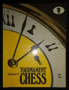 TOURNAMENT CHESS VOL 19-TUI ENTERPRISES LTD-P/B - Picture 1 of 1