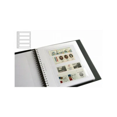 Recharges Régent-Supra Yvert à 4 bandes pour timbres-poste.