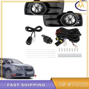 Luces antiniebla para Chevy Cruze 2010-2013 2014 luces con interruptor + kits de cableado izquierda y derecha - Imagen 1 de 14