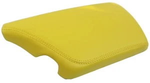 Fits 15-20 Dodge Challenger Real Leather Center Console Lid Cover Yellow - Bild 1 von 6